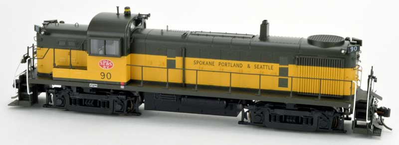 Bowser 24693 HO Scale ALCo RS-3 Diesel Locomotive Spokane Portland & Seattle SP&S 93 DCC & Sound