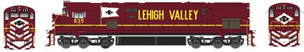 Bowser 24723 HO ALCo C628 Diesel Lehigh Valley Cornell Red LV 635 