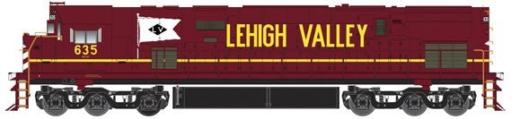 Bowser 24724 HO ALCo C628 Diesel Lehigh Valley Cornell Red LV 638 