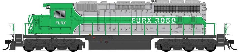 Bowser 25058 HO Scale GMD SD40-2 Diesel First Union Rail Leasing FURX 3052