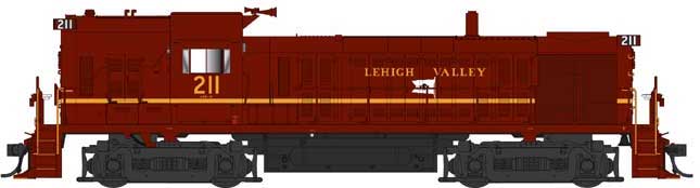 Bowser 25245 HO Scale ALCo RS-3 Hammerhead Diesel Lehigh Valley "Tuscan" LV 211