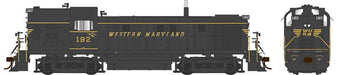 Bowser 25458 HO Scale ALCo RS-3 Hammerhead Diesel Western Maryland WM 193 DC