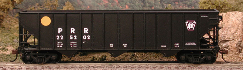 Bowser 40660 HO Scale 100 Ton 3 Bay Open Hopper Pennsylvania PRR 223380 - NOS