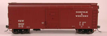 Bowser 41053 HO Scale 40' X31a Round Roof Boxcar Norfolk & Western N&W 46332 - NOS