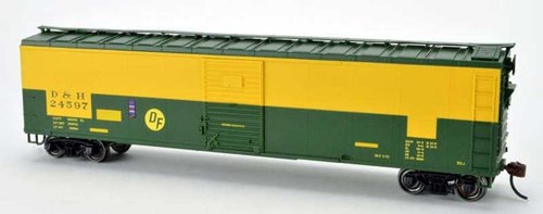 Bowser 41546 HO Scale 50'2" Boxcar Delaware & Hudson (RDG Patch) D&H 24597
