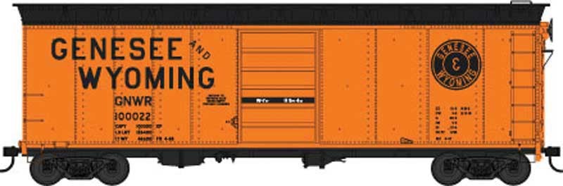 Bowser 42428 HO Scale 40' Boxcar Genesee & Wyoming G&W 100003