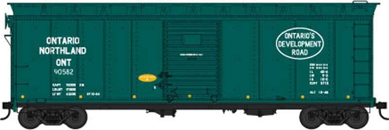 Bowser 42454 HO Scale 40' Boxcar Ontario Northland ONT 90998