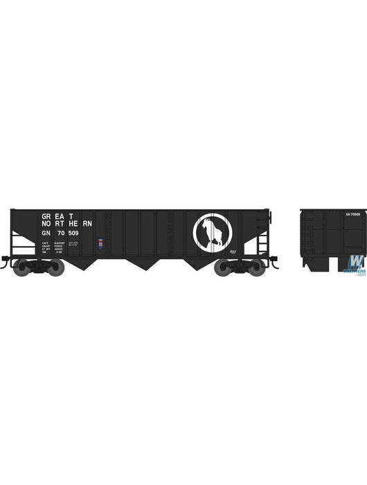 Bowser 42489 HO Scale 70 Ton 3-Bay Hopper Great Northern GN 70522