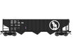 Bowser 42489 HO Scale 70 Ton 3-Bay Hopper Great Northern GN 70522