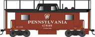 Bowser 42520 HO Scale PRR N8 Caboose Cabin Pennsylvania Pittsburgh Region PRR 478188 - Trainphone 