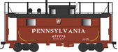 Bowser 42569 HO Scale PRR N5c Caboose Cabin Pennsylvania Western Region PRR 477800 - Trainphone