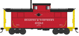 Bowser 42572 HO Scale PRR N5 Caboose Cabin Reading & Northern RBMN 477514 