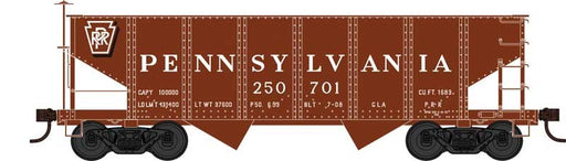 Bowser 42649 HO Scale 2 Bay GLa Hopper Pennsylvania "Shadow Keystone"  PRR 250781 