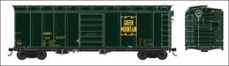 Bowser 42719 HO Scale 40' Boxcar Green Mountain GMRC 504 