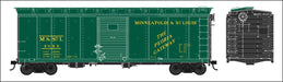 Bowser 42724 HO Scale 40' Boxcar Minneapolis & St. Louis M&StL 4844 