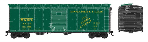 Bowser 42724 HO Scale 40' Boxcar Minneapolis & St. Louis M&StL 4844 