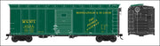 Bowser 42725 HO Scale 40' Boxcar Minneapolis & St. Louis M&StL 4892 
