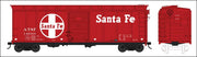 Bowser 42735 HO Scale 40' Boxcar Santa Fe ATSF 146310 