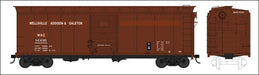Bowser 42739 HO Scale 40' Boxcar Wellsville Addison & Galton "Louisville Slugger Cars" WAG 8006 