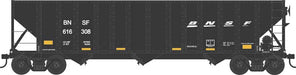 Bowser 43182 HO Scale 100 Ton 3-Bay Hopper "Ex-Frisco SLSF" BNSF 615186