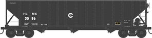 Bowser 43203 HO Scale 100 Ton 3-Bay Hopper "1988 Rebuild" HLMX 10059