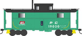 Bowser 43355 HO Scale PRR N5 Caboose Cabin Penn Central PC 19012