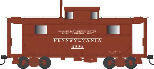 Bowser 43363 HO Scale PRR N5 Caboose Cabin Pennsylvania "Early REA" PRR 4994