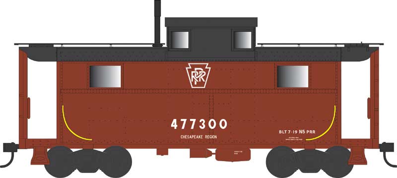 Bowser 43368 HO Scale PRR N5 Caboose Cabin Pennsylvania PRR 477313