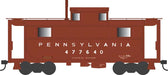 Bowser 43372 HO Scale PRR N5B Caboose Cabin Pennsylvania "Futura" PRR 477651
