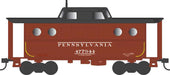 Bowser 43388 HO Scale PRR N5c Caboose Cabin Pennsylvania Early Eastern PRR 477974