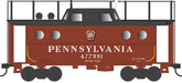 Bowser 43397 HO Scale PRR N5c Caboose Cabin Pennsylvania Shadow Key PRR 477995 - Trainphone