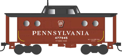 Bowser 43398 HO Scale PRR N5c Caboose Cabin Pennsylvania Shadow Key Pittsburgh PRR 477945