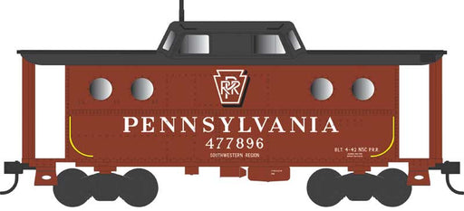 Bowser 43402 HO Scale PRR N5c Caboose Cabin Pennsylvania Shadow Key SW PRR 477890