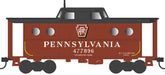 Bowser 43403 HO Scale PRR N5c Caboose Cabin Pennsylvania Shadow Key SW PRR 477896