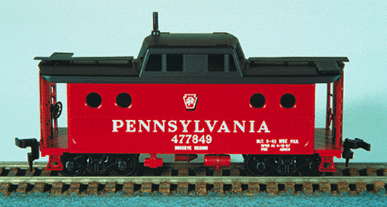 Bowser 54012 HO Scale N5c Caboose Kit "Buckeye" PRR 477970 - NOS