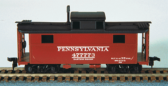 Bowser 55001 HO Scale PRR N5 Caboose Cabin Kit "Eastern"  PRR 477829 - NOS