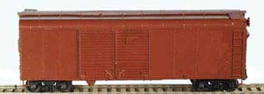 Bowser 55350 HO Scale 40' X31a Round Roof Boxcar Kit Undecorated -  NOS