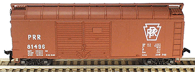 Bowser 55360 HO Scale 40' X31 Turtle Roof Boxcar Pennsylvania PRR 81421 Kit NOS