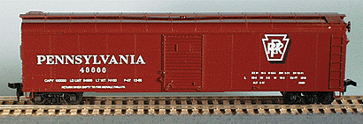 Bowser 55422 HO Scale 50' Round Roof X32D Boxcar Pennsylvania PRR #s Vary Kit