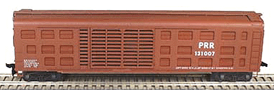 Bowser 55467 HO Scale K9 50' Stock Car Pennsylvania PRR #'s Vary Kit NOS