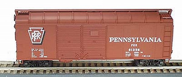 Bowser 56750 HO Scale 40' X31f Turtle Roof Boxcar Kit Pennsylvania "Circle Keystone" PRR 67601 - NOS