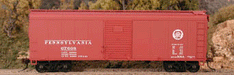 Bowser 56826 HO Scale 40' X31 Round Roof Boxcar Kit Pennsylvania "Circle Keystone" PRR 67692 - NOS