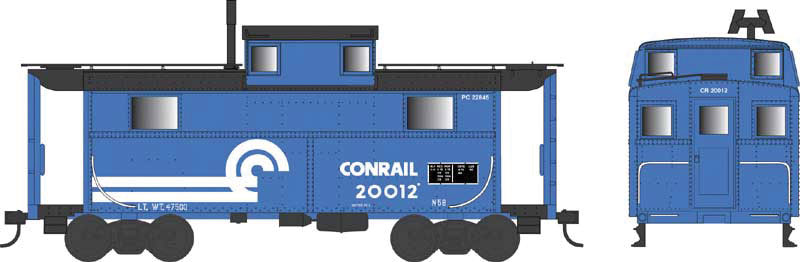 Bowser 6-41664 HO Scale N5 Caboose Conrail 22957