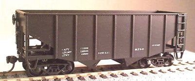 Bowser 691-10717 HO Scale 55 Ton Fishbelly Open Hopper Brown Data Only - NOS