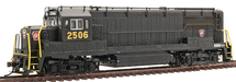 Bowser 691-23107 HO Scale GE U25b Pennsylvania w/ Trainphone PRR 2506 - Like New USED