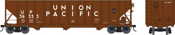 Bowser Executive Line 42411 HO Scale 100 Ton 3-Bay Hopper Union Pacific 36333