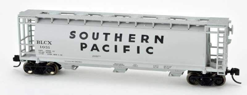 Bowser 37817 N Scale Cylindrical Hopper Southern Pacific SP 1031