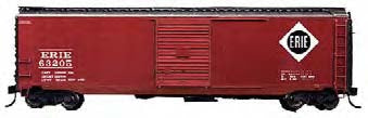 Branchline Trains 1029 HO Scale 50' Single Door Boxcar Kit ERIE #'s Vary - NOS
