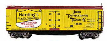 Branchline Trains 1334 HO Scale 40' Wood Reefer Kit Harding's URTC #'s Vary - NOS