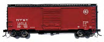 Branchline Trains 1504 HO Scale 40' AAR Boxcar DT&I 14485 - NOS